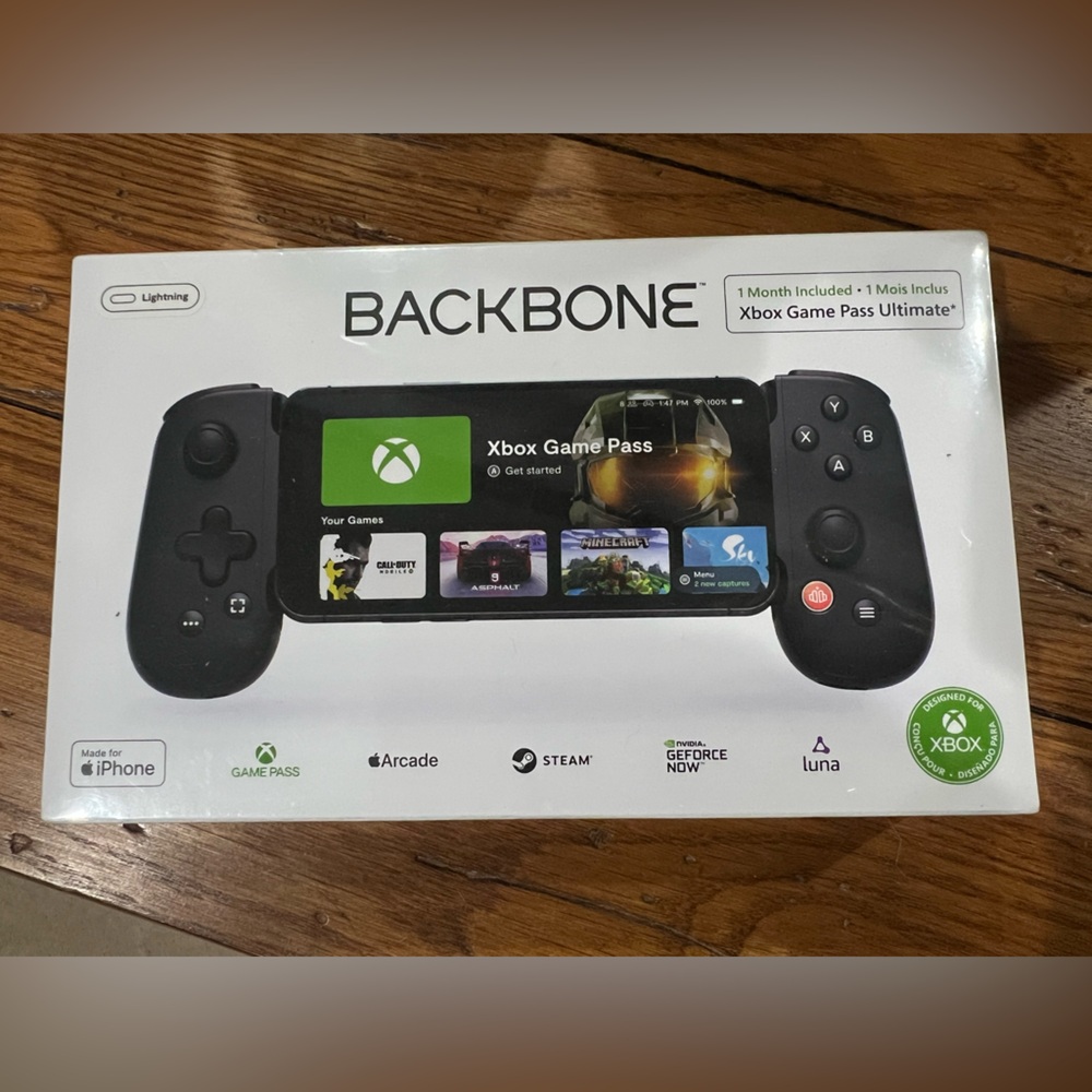 Backbone Black Mobile Gaming Controller for iPhone